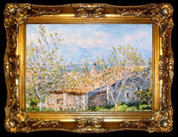 framed  Claude Monet Gardener